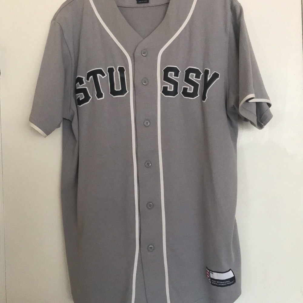 Stussy Baseball Jersey sz L